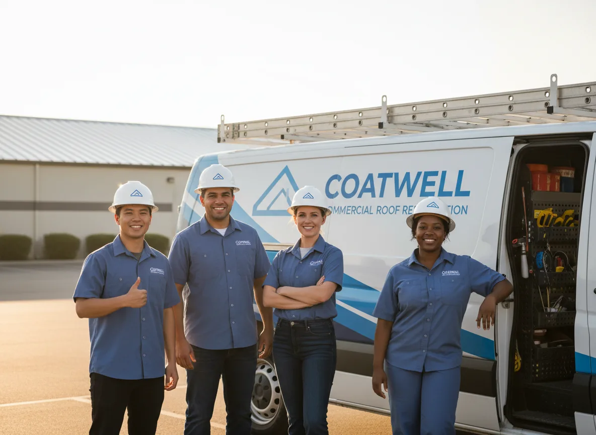Commercial roof coating company in Galata, MT